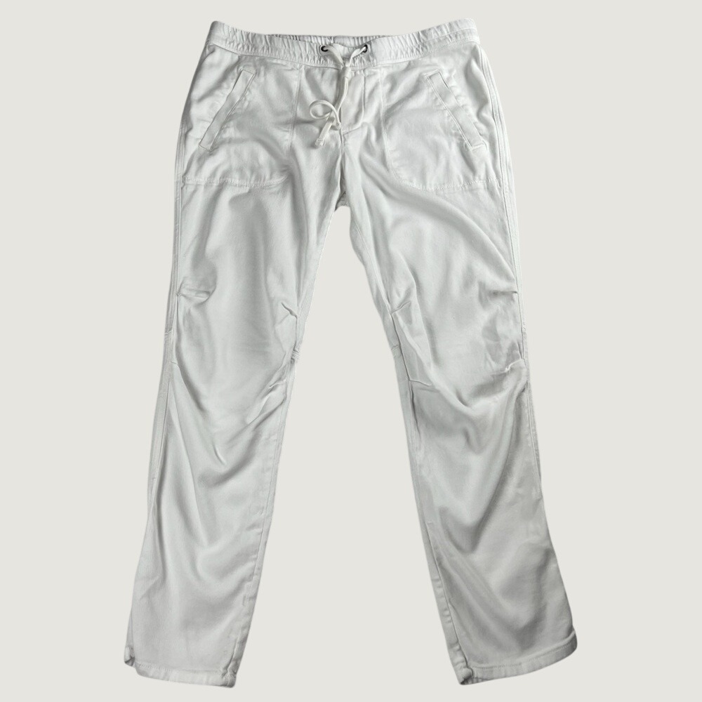 James Perse Women's Soft Drape Pants White Sz 3 / Large - Picture 2 of 10